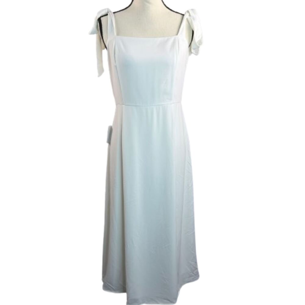 Petal + Pup NWT White Laurel Midi Dress Size 8 / Medium